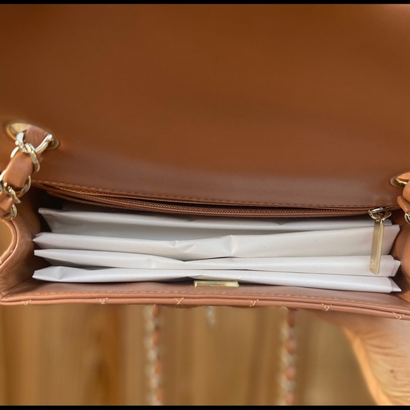 SOLD Chanel 22S Caramel Brown Mini Flap Bag LGHW AUTHENTIC [BRAND NEW WITH TAGS] - Picture 8 of 9